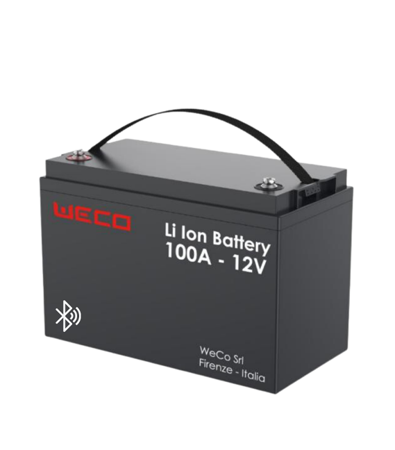 Bateria 12 V-100 Ah Bateria Weco Li ion battery