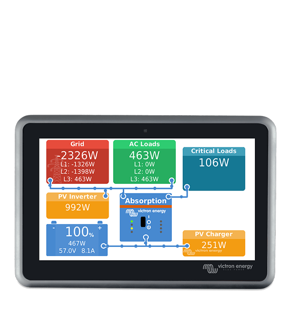 Ekrano-GX Inversor Off Grid Victron Energy