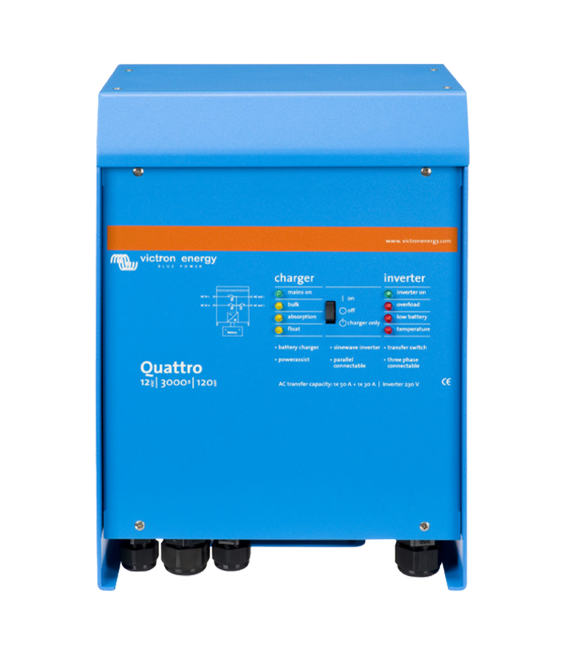 Quattro 120V-3kVA-10kVA Inversor Off Grid Victron Energy